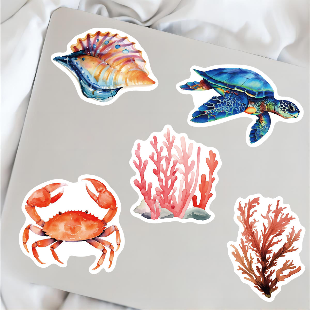 100pcs Ocean Stickers Animal Stickers Sea Animal Stickers For Adult