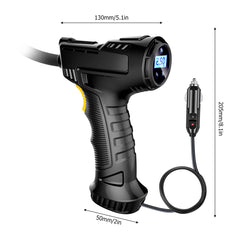 Portable Tyre Inflator 120W Air Compressor - LED Digital Press
