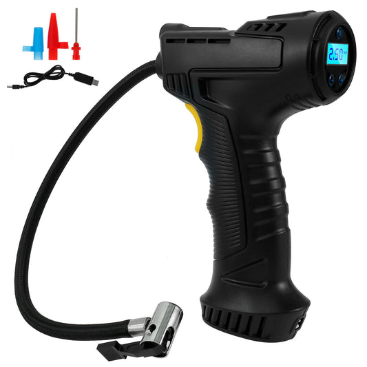 Portable Tyre Inflator 120W Air Compressor - LED Digital Press