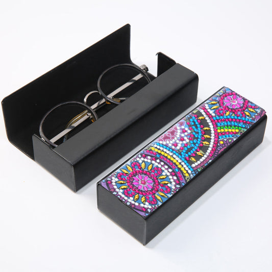 5D Diamond Painting Glasses Box DIY Embroidery Kit 16 5 3 1pc