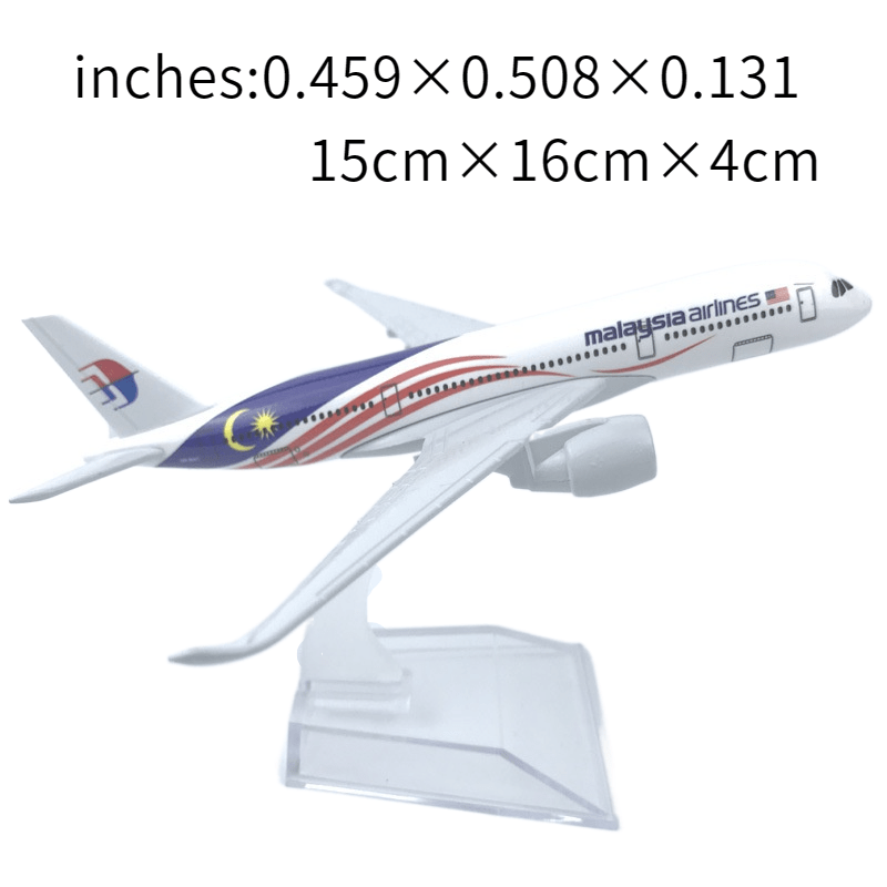 Alloy Aircraft Model Malaysia Airlines 350 Air Gift Toy