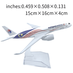 Alloy Aircraft Model Malaysia Airlines 350 Air Gift Toy