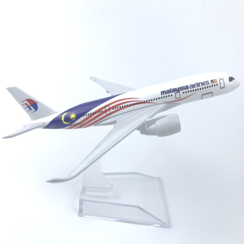 Alloy Aircraft Model Malaysia Airlines 350 Air Gift Toy