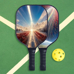 Fiberglass Carbon Fiber Pickleball Paddle Set for Indoor Outdoor