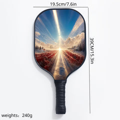 Fiberglass Carbon Fiber Pickleball Paddle Set for Indoor Outdoor