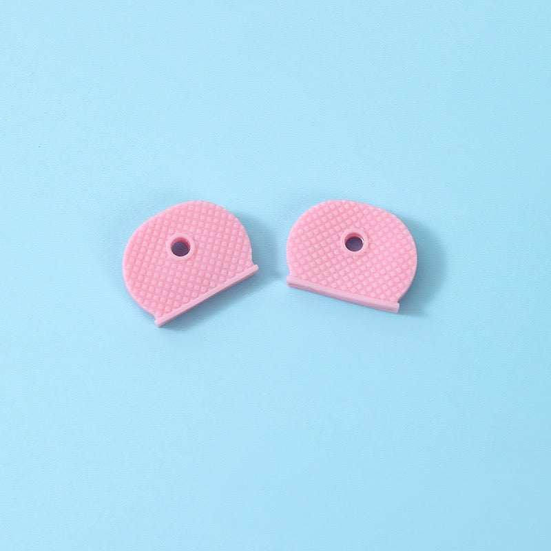 1pc Silicone Key Cover Plastic Key Cap Protective Sleeve