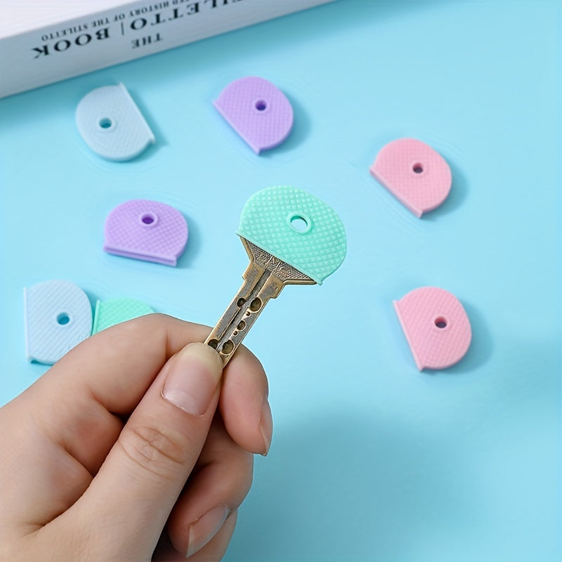 1pc Silicone Key Cover Plastic Key Cap Protective Sleeve