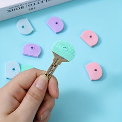 1pc Silicone Key Cover Plastic Key Cap Protective Sleeve