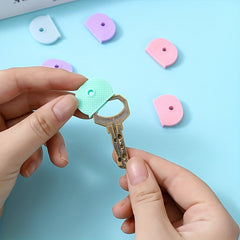 1pc Silicone Key Cover Plastic Key Cap Protective Sleeve