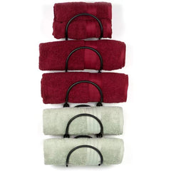 Wall Mounted Towel Rack Bathroom Organizer