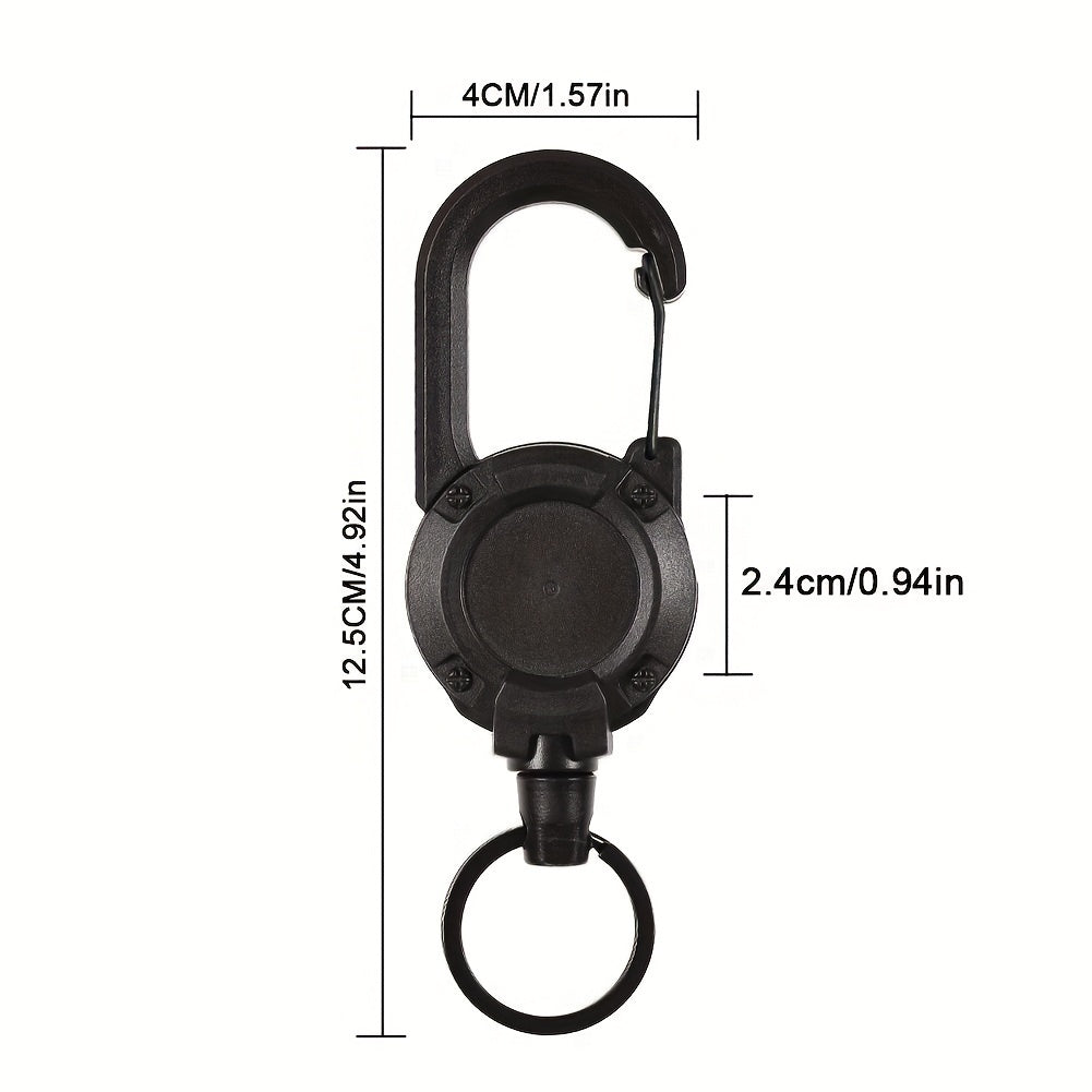 Anti Theft Tactical Telescopic Keychain for Camping Hiking