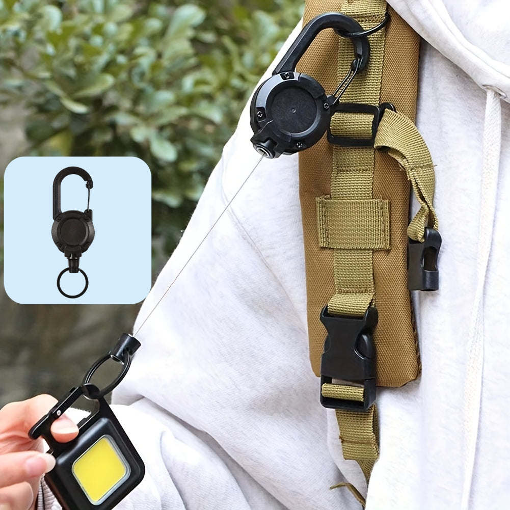 Anti Theft Tactical Telescopic Keychain for Camping Hiking