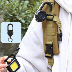 Anti Theft Tactical Telescopic Keychain for Camping Hiking