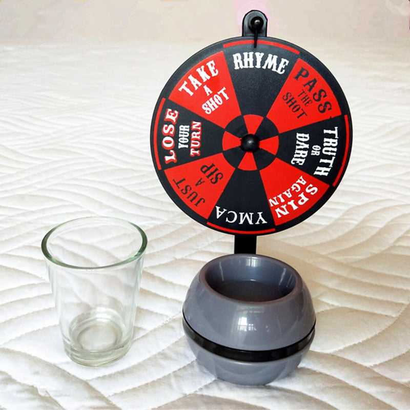 Mini Spin And Win Wheel Outdoor Party Drinking Game