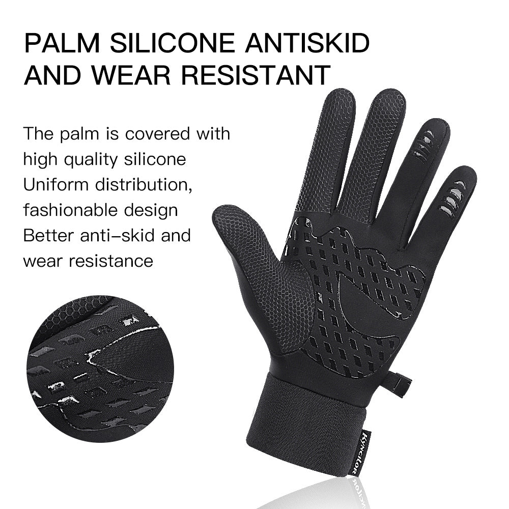 Unisex Non-slip Touch Screen Gloves Windproof Cycling Skiing Gloves