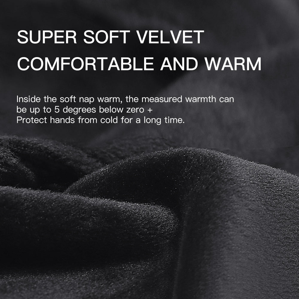 Unisex Non-slip Touch Screen Gloves Windproof Cycling Skiing Gloves