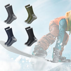 Thick Ski Socks for Men & Women Outdoor Sports - Warm & Coldproof