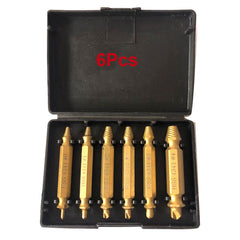 Screw Extractor Easy Out Drill Bit Set - Broken Wire Removal Tool