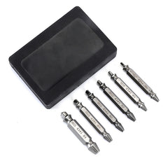 Screw Extractor Easy Out Drill Bit Set - Broken Wire Removal Tool