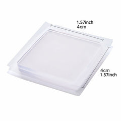 4pcs Transparent Washing Machine Pad Anti Vibration Shock Absorbing Non Slip