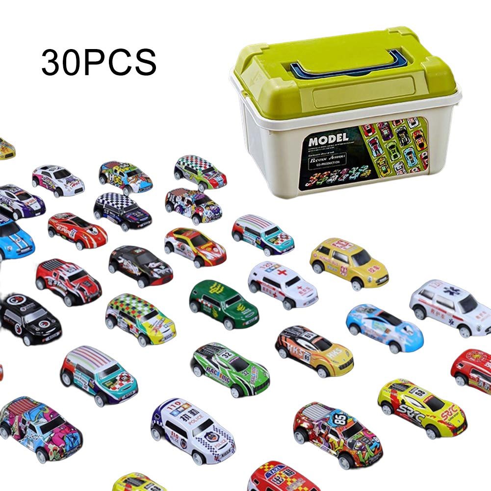 Alloy Pull Back Car Toy With Storage Box Children's Toy Car Model