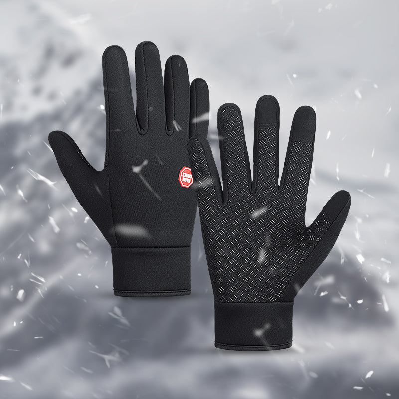 Winter Waterproof Windproof Warm Fleece Gloves for Outdoor Activities