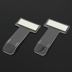 2pcs Car Parking Ticket Clip Bill Holder Organizer