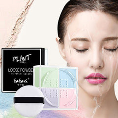 4 Grid Setting Powder Long Lasting Waterproof Face Contouring