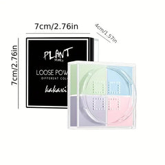 4 Grid Setting Powder Long Lasting Waterproof Face Contouring