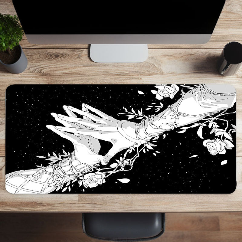 Anime Gaming Mousepad HD Keyboard Pad Mouse Mat Anti Slip Office Desk Mat