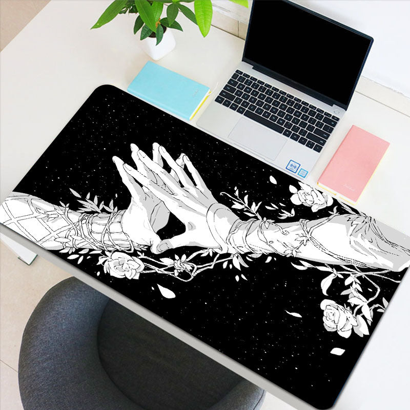 Anime Gaming Mousepad HD Keyboard Pad Mouse Mat Anti Slip Office Desk Mat
