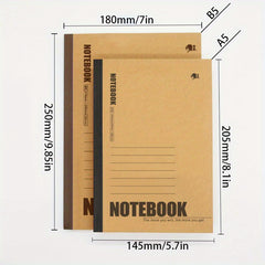 Rules Notebook A5 B5 Crossed Travel Notebook 60 Sheets