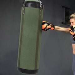 Boxing Punching Bag Canvas Training Hanging Sandbag