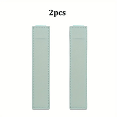 PU Leather Adjustable Elastic Pen Holder For Planner Notebook