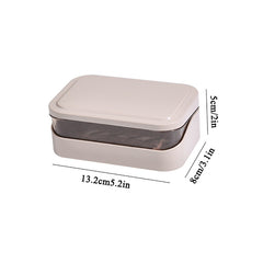 Travel Soap Dish Holder Waterproof Dustproof Soap Box Case Bathroom Organizer