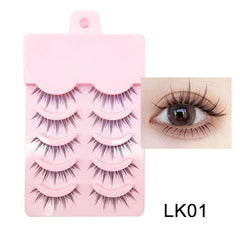 Manga Lashes Soft Natural Thick Wispy False Eyelashes