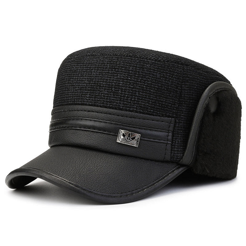Winter Casual Warm Windproof Hat for Elderly Men and Women