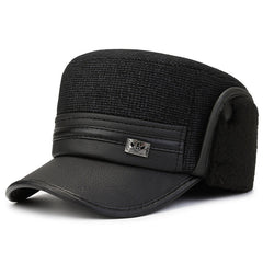 Winter Casual Warm Windproof Hat for Elderly Men and Women