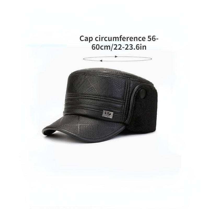 Winter Casual Warm Windproof Hat for Elderly Men and Women