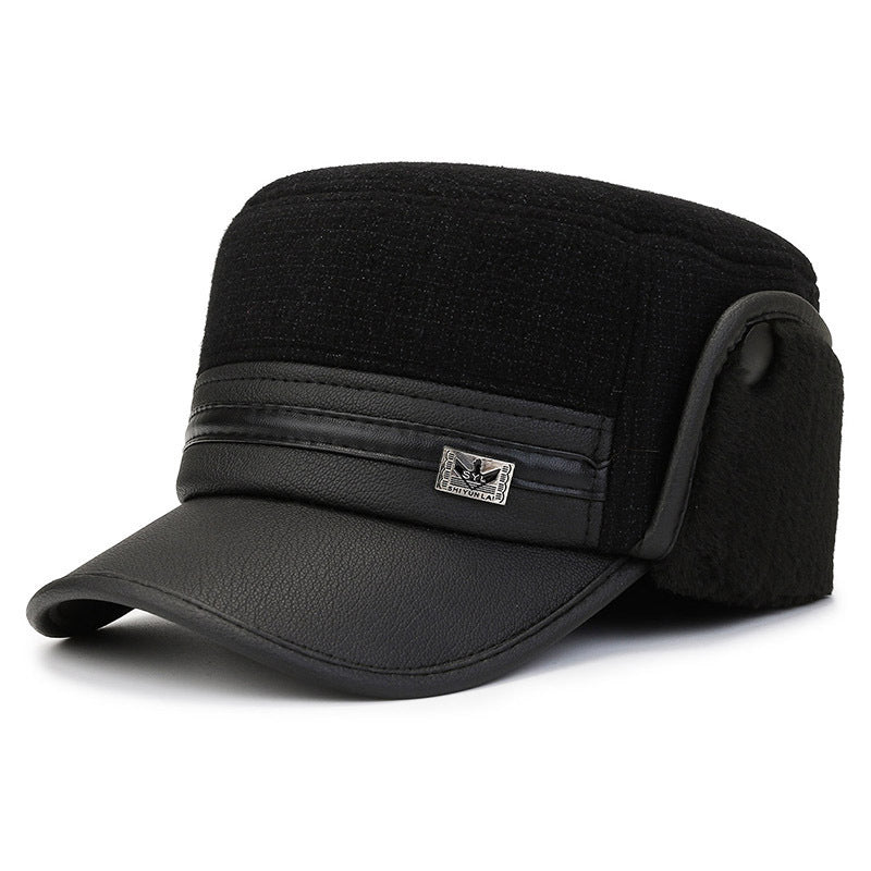 Winter Casual Warm Windproof Hat for Elderly Men and Women