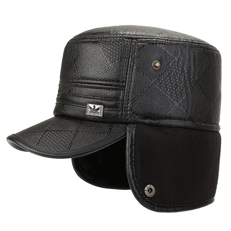 Winter Casual Warm Windproof Hat for Elderly Men and Women