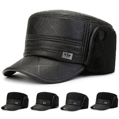 Winter Casual Warm Windproof Hat for Elderly Men and Women