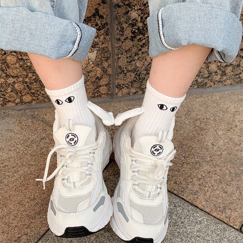 Hand In Hand Socks Friendship Socks Magnetic Socks For Couples Sisters