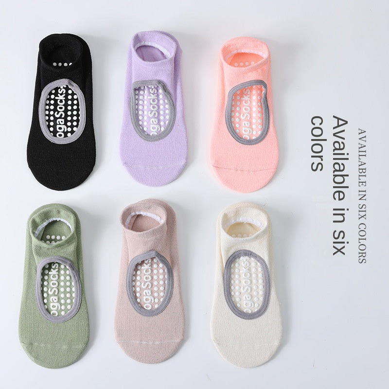 Women's Backless Non-slip Yoga Socks Breathable Grips Sports Socks