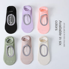 Women's Backless Non-slip Yoga Socks Breathable Grips Sports Socks