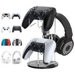 1pc Game Controller Bracket Dual Holder Gamepad Stand Gaming Accessories