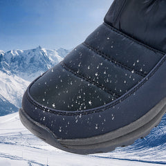 Women's Waterproof Snow Boots Plush Inner Thermal Winter Mid Calf Boots