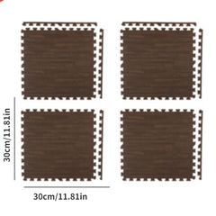2pcs Square Foam Floor Mat for Exercise and Yoga - Easy to Install
