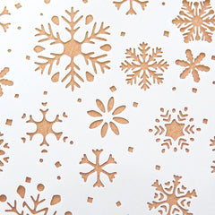 1pc Snowflakes Reusable Plastic Template for DIY Decor Scrapbooking