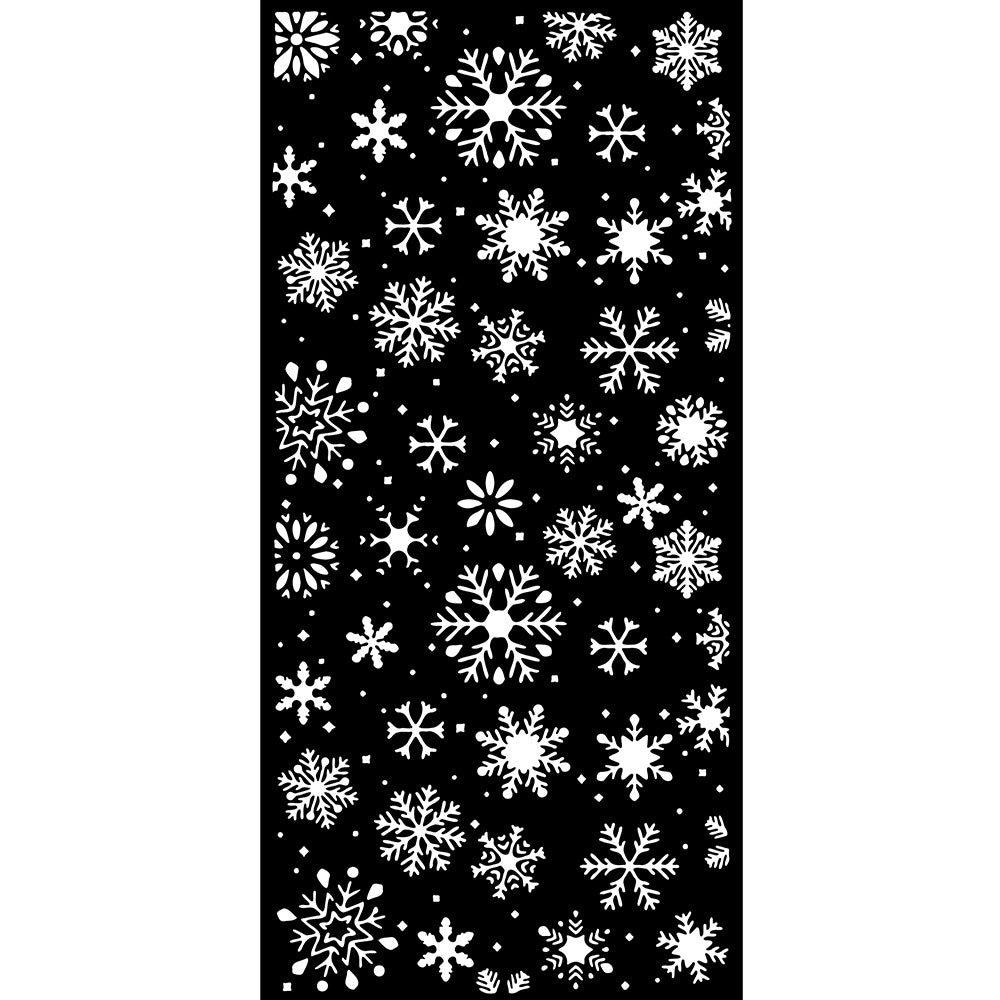 1pc Snowflakes Reusable Plastic Template for DIY Decor Scrapbooking